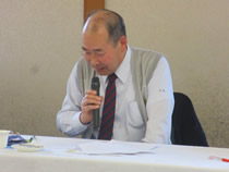 県協議会経由での申請Ｇを代表して青森県の由良事務局長が報告